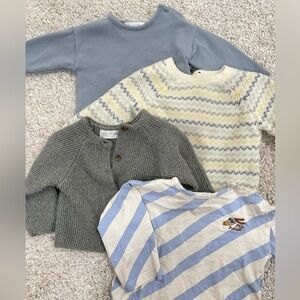 Zara baby Sweater and top bundle